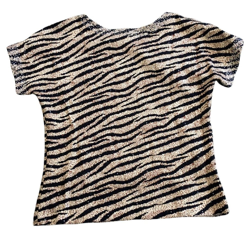 St John Evening Marie Gray Santana Knit Shirt Top - Picture 2 of 8